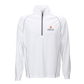 Vansport Syracuse College of Visual & Performing Arts Twill Knit 1/4 Zip Pullover