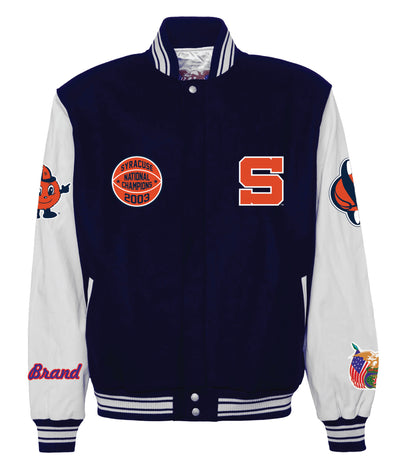 Retro Brand Syracuse Varsity Jacket Designed by Jeff Hamilton