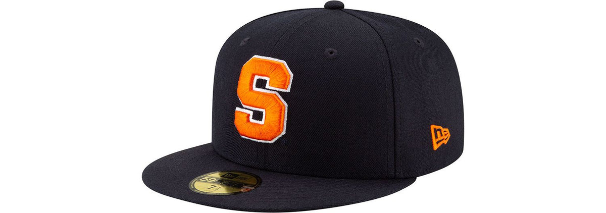 New Era Syracuse Block S 59FIFTY Fitted Hat – The Original Manny\'s -  Syracuse Team Shop