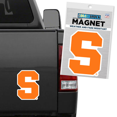 Colorshock Syracuse Block S Automotive Magnet