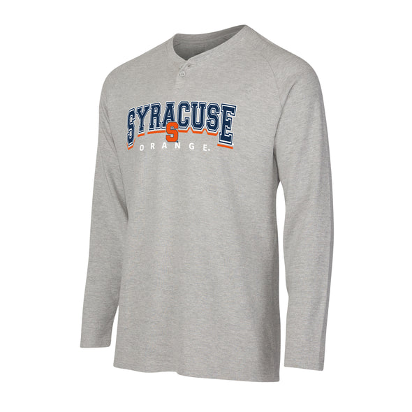 Concepts Sport Syracuse Hawthorn Thermal Knit Henley Top