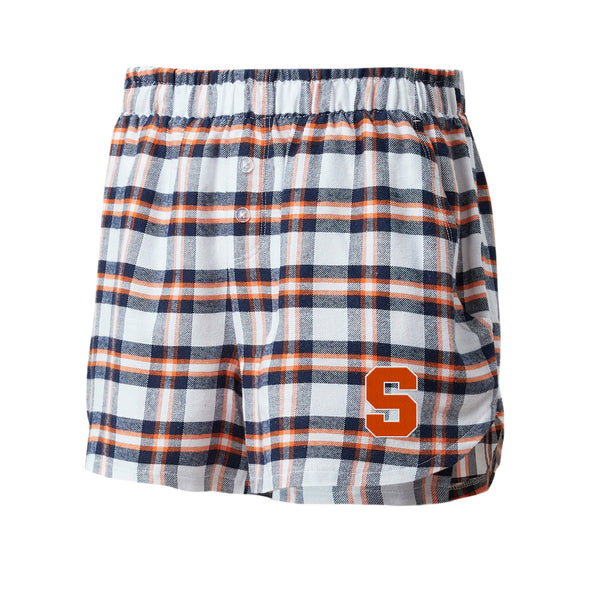 Concepts Sports Women's Syracuse Flannel Shorts