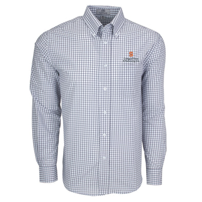 Vansport Syracuse College of Visual & Performing Arts Easy-Care Gingham Check Shirt