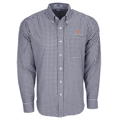 Vansport Syracuse College of Visual & Performing Arts Easy-Care Gingham Check Shirt