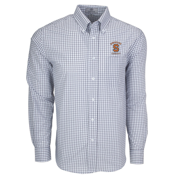 Vansport Syracuse Ice Hockey Easy-Care Gingham Check Shirt