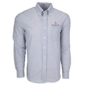 Vansport Syracuse Falk College Easy-Care Gingham Check Shirt