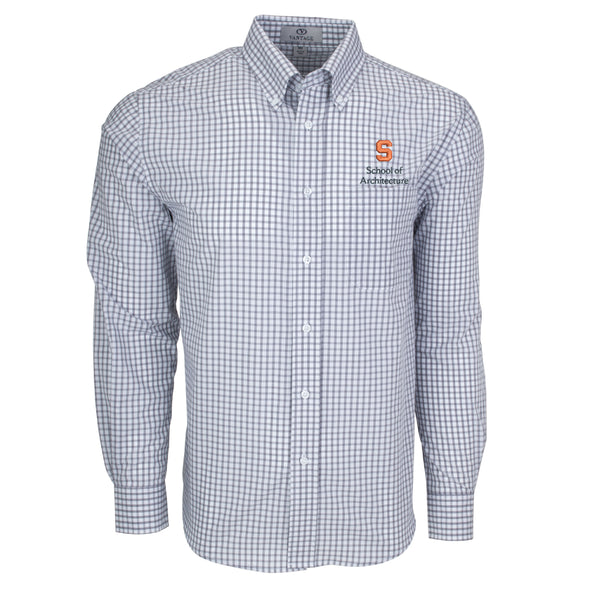 Vansport Syracuse School of Architecture Easy-Care Gingham Check Shirt