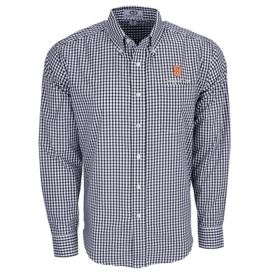 Vansport Syracuse College of Law Easy-Care Gingham Check Shirt