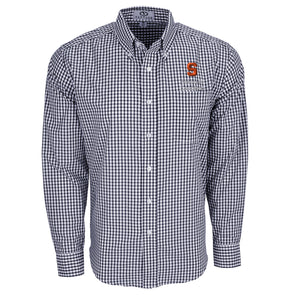 Vansport Syracuse School of Education Easy-Care Gingham Check Shirt