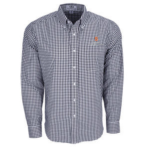 Vansport Syracuse School of Information Studies Easy-Care Gingham Check Shirt