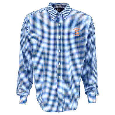 Vansport Syracuse Cross Country Easy-Care Gingham Check Shirt