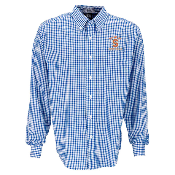 Vansport Syracuse Women's Soccer Easy-Care Gingham Check Shirt