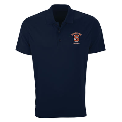 Vansport Syracuse Baseball Omega Mesh Tech Polo