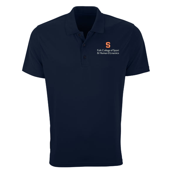 Vansport Syracuse Falk College Omega Mesh Tech Polo