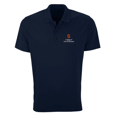 Vansport Syracuse College of Arts & Sciences Omega Mesh Tech Polo