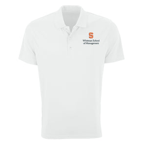 Vansport Syracuse Whitman School of Management Omega Mesh Tech Polo