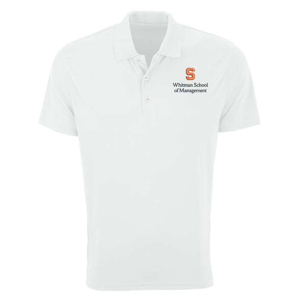 Vansport Syracuse Whitman School of Management Omega Mesh Tech Polo