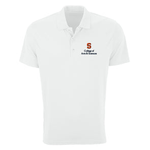 Vansport Syracuse College of Arts & Sciences Omega Mesh Tech Polo