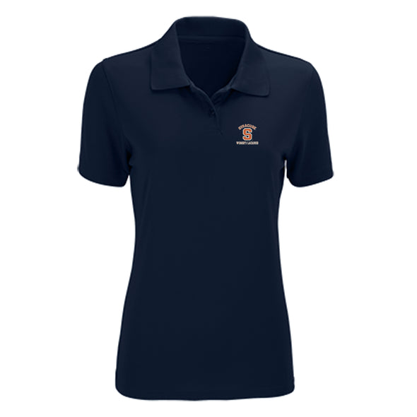 Vansport Ladies Syracuse Women's Lacrosse Omega Mesh Tech Polo