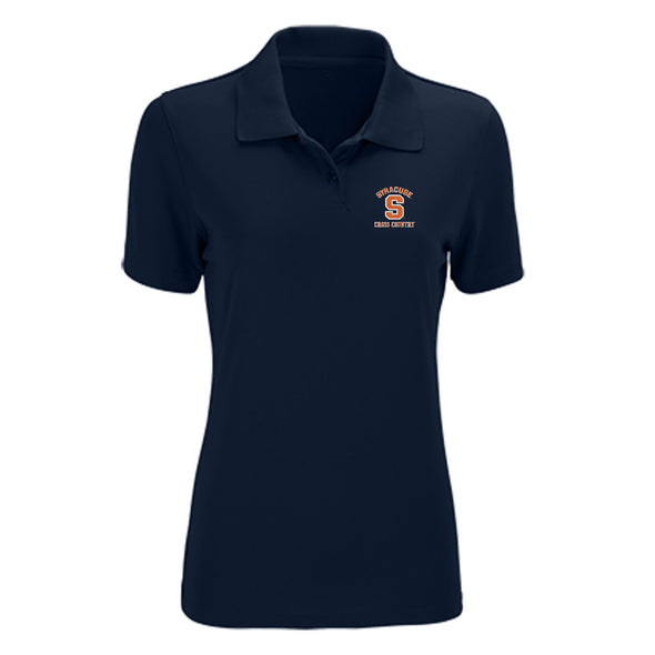 Vansport Ladies Syracuse Cross Country Omega Mesh Tech Polo White / 2X