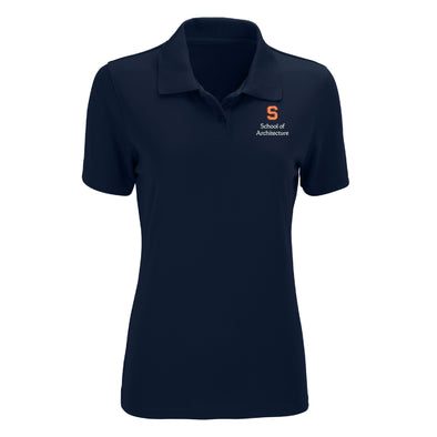 Vansport Ladies Syracuse School of Architecture Omega Mesh Tech Polo