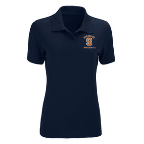 Vansport Ladies Syracuse Basketball Omega Mesh Tech Polo