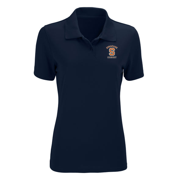 Vansport Ladies Syracuse Ice Hockey Omega Mesh Tech Polo