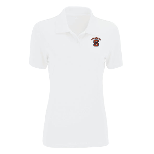 Vansport Ladies Syracuse Arc over Block S Omega Mesh Tech Polo