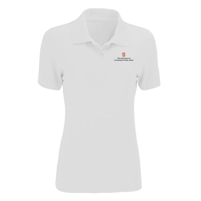 Vansport Ladies Syracuse Maxwell School Omega Mesh Tech Polo