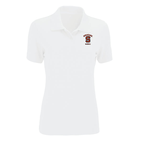 Vansport Ladies Syracuse Baseball Omega Mesh Tech Polo