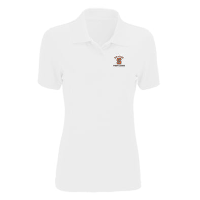 Vansport Ladies Syracuse Women's Lacrosse Omega Mesh Tech Polo