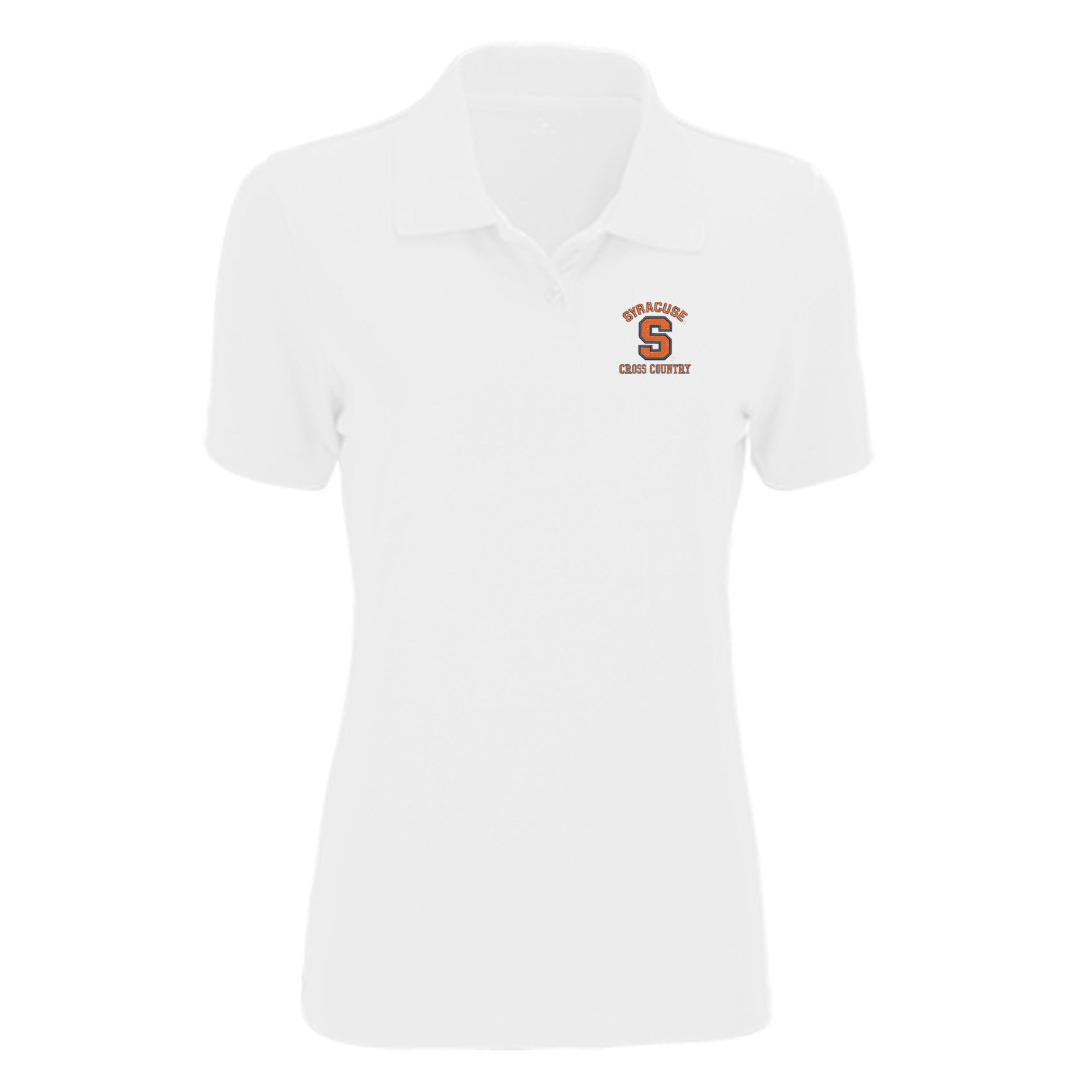 Vansport Ladies Syracuse Cross Country Omega Mesh Tech Polo White / Small
