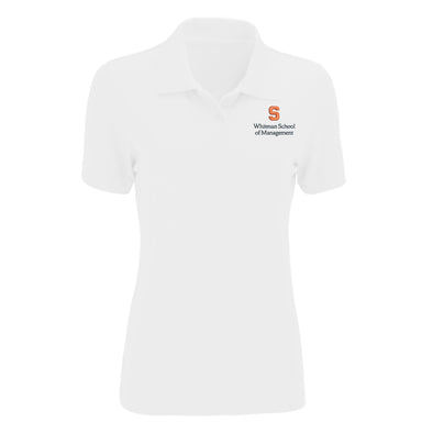 Vansport Ladies Syracuse Whitman School of Management Omega Mesh Tech Polo