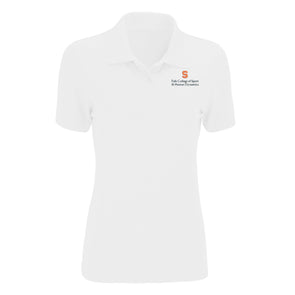 Vansport Ladies Syracuse Falk College Omega Mesh Tech Polo