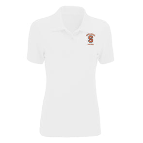 Vansport Ladies Syracuse Football Omega Mesh Tech Polo