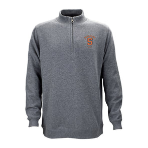 Vansport Syracuse Golf Premium Cotton 1/4 Zip Fleece Pullover