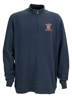 Vansport Syracuse Cross Country Premium Cotton 1/4 Zip Fleece Pullover