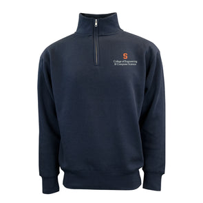 Vansport Syracuse College of Engineering & Computer Science Ultra Soft Fleece 1/4 Zip