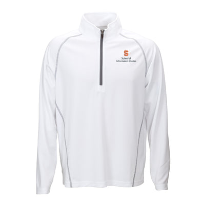 Vansport Syracuse School of Information Studies Twill Knit 1/4 Zip Pullover