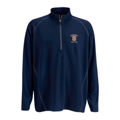 Vansport Syracuse Track & Field Twill Knit 1/4 Zip Pullover