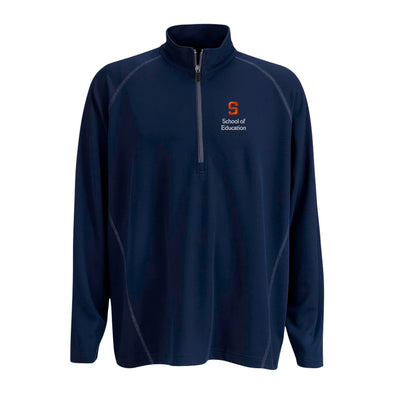 Vansport Syracuse School of Education Twill Knit 1/4 Zip Pullover