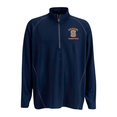 Vansport Syracuse Basketball Twill Knit 1/4 Zip Pullover