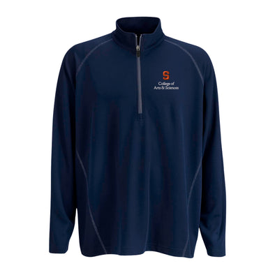 Vansport Syracuse College of Arts & Sciences Twill Knit 1/4 Zip Pullover