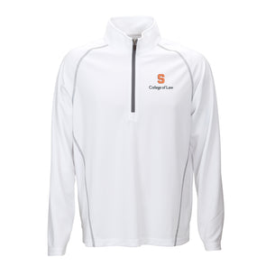 Vansport Syracuse College of Law Twill Knit 1/4 Zip Pullover