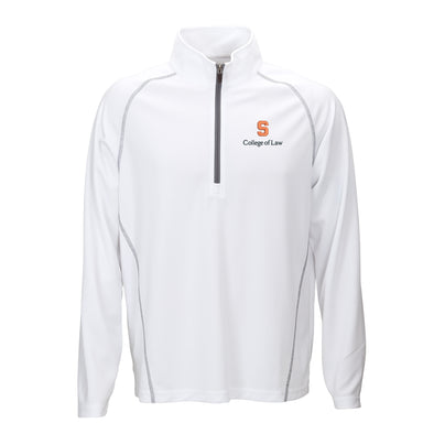 Vansport Syracuse College of Law Twill Knit 1/4 Zip Pullover