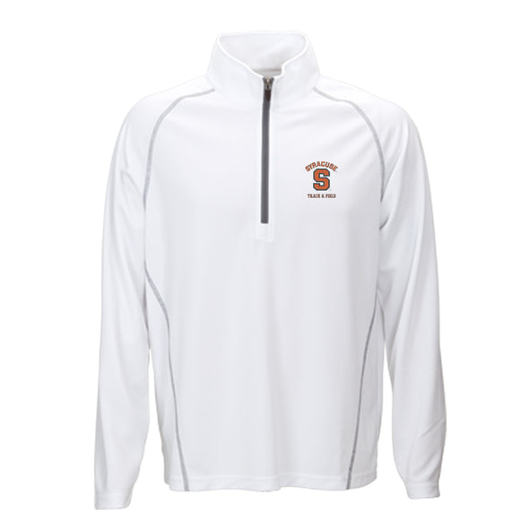 Vansport Syracuse Track & Field Twill Knit 1/4 Zip Pullover