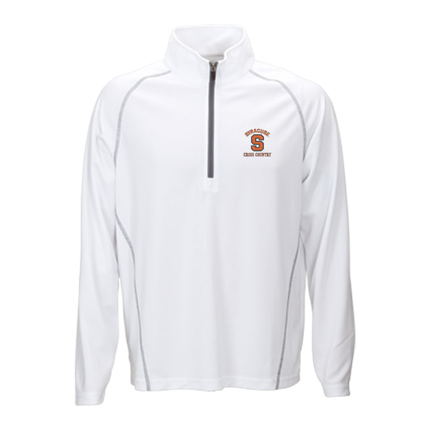 Vansport Syracuse Cross Country Twill Knit 1/4 Zip Pullover
