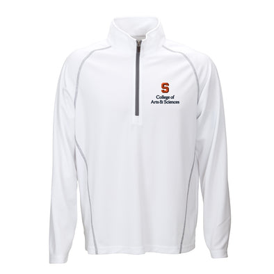 Vansport Syracuse College of Arts & Sciences Twill Knit 1/4 Zip Pullover