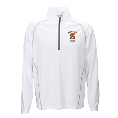 Vansport Syracuse Soccer Twill Knit 1/4 Zip Pullover