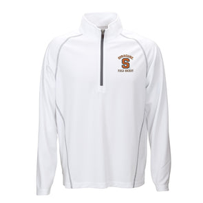 Vansport Syracuse Field Hockey Twill Knit 1/4 Zip Pullover